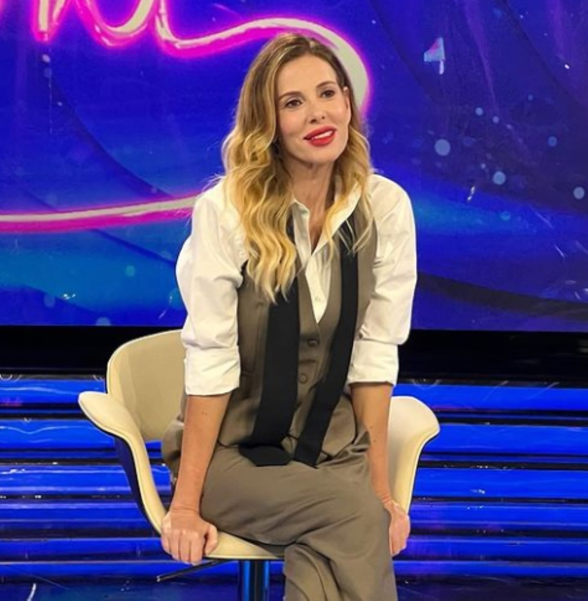 Alessia Marcuzzi stronca le voci No flirt con Stefano De Martino