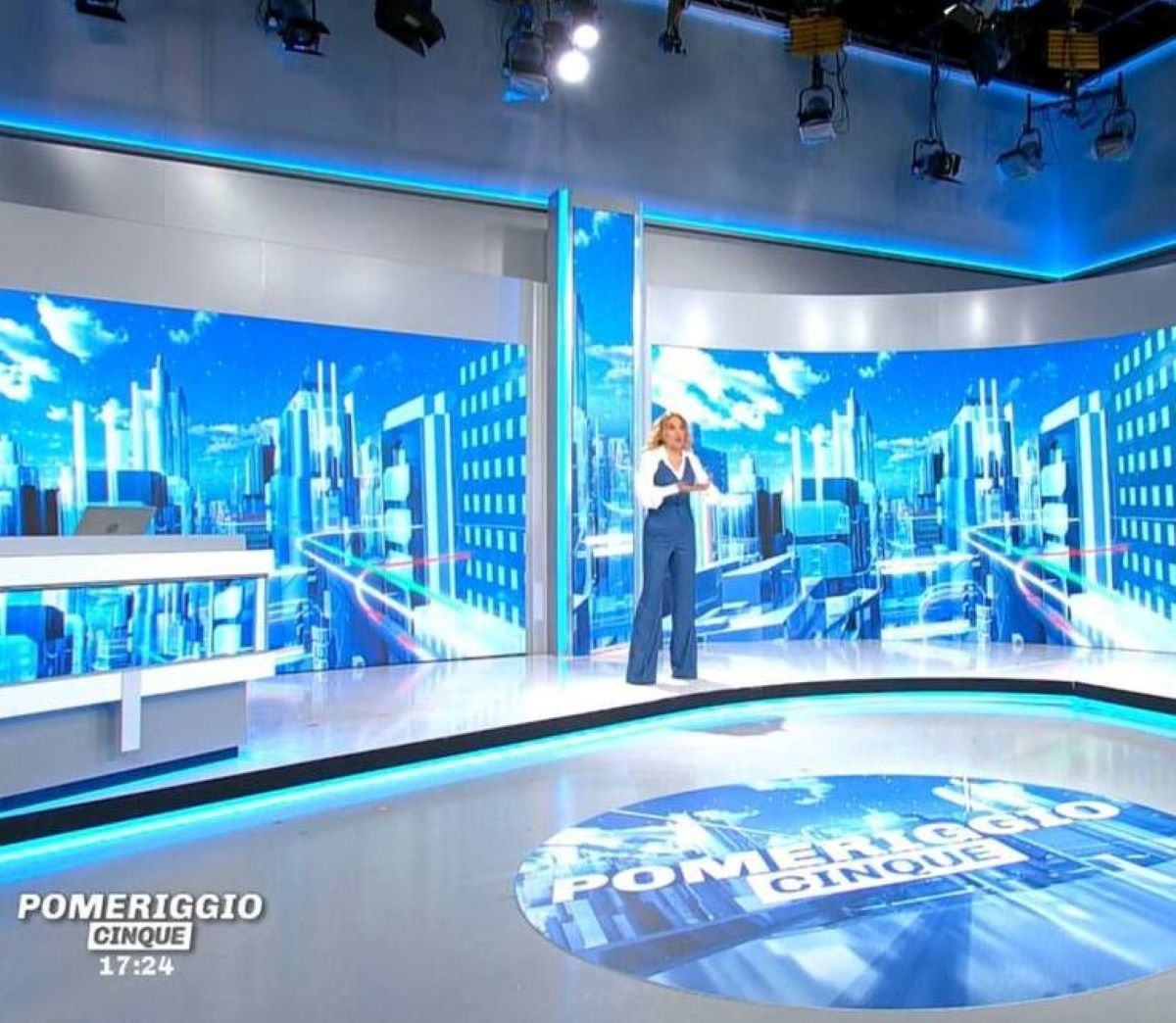 Barbara D'Urso Pomeriggio Cinque Mediaset