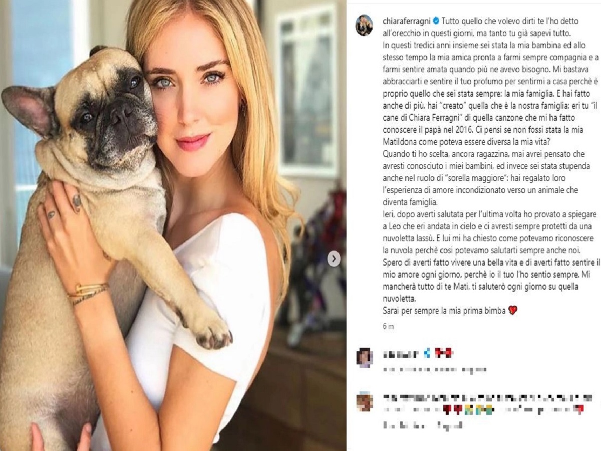 Lutto per Chiara Ferragni e Fedez attacco hater