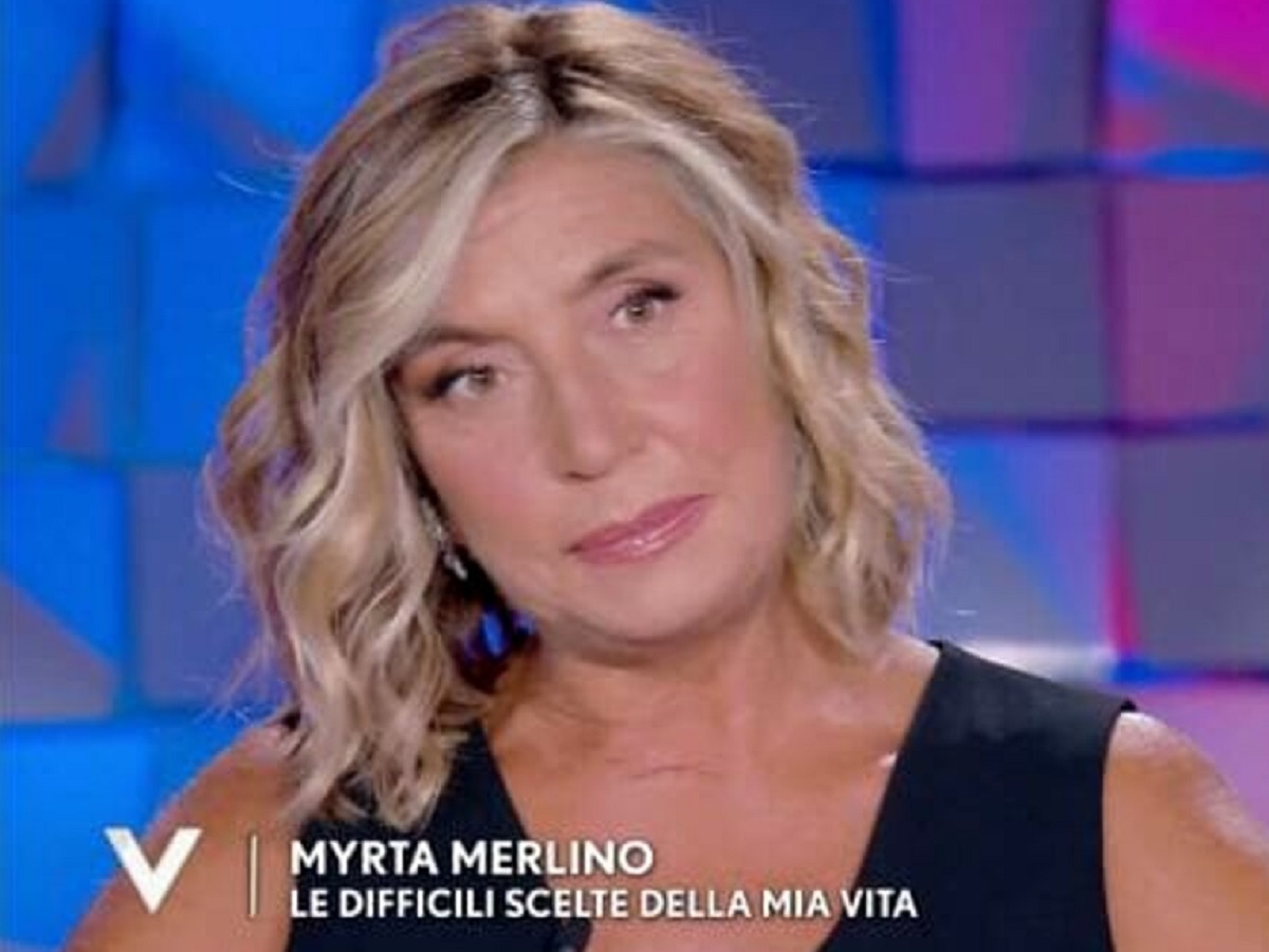 Myrta merlino dettagli momento difficile verissimo