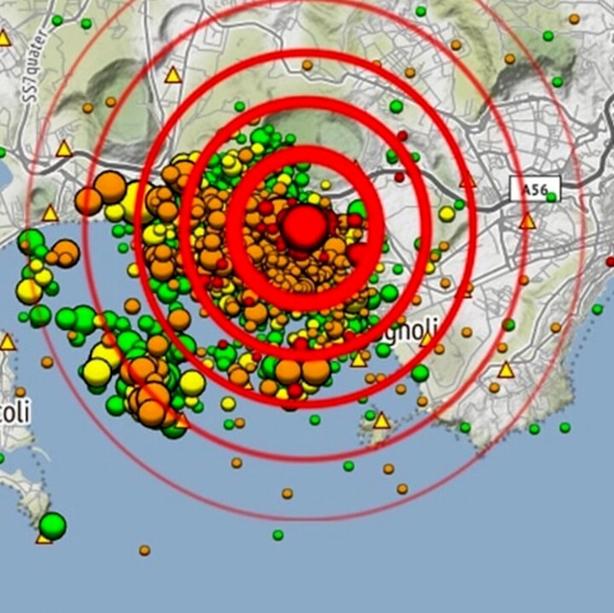 Terremoto Napoli, panico a Reazione a Catena per Marco Liorni