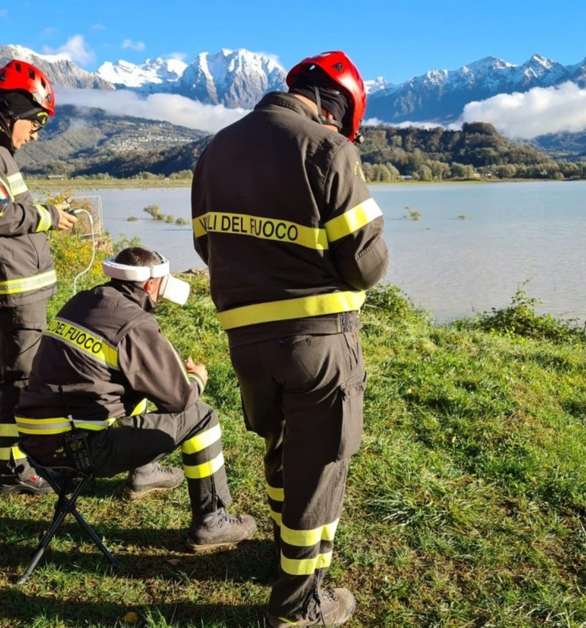 ritrovato senza vita vigile fuoco disperso