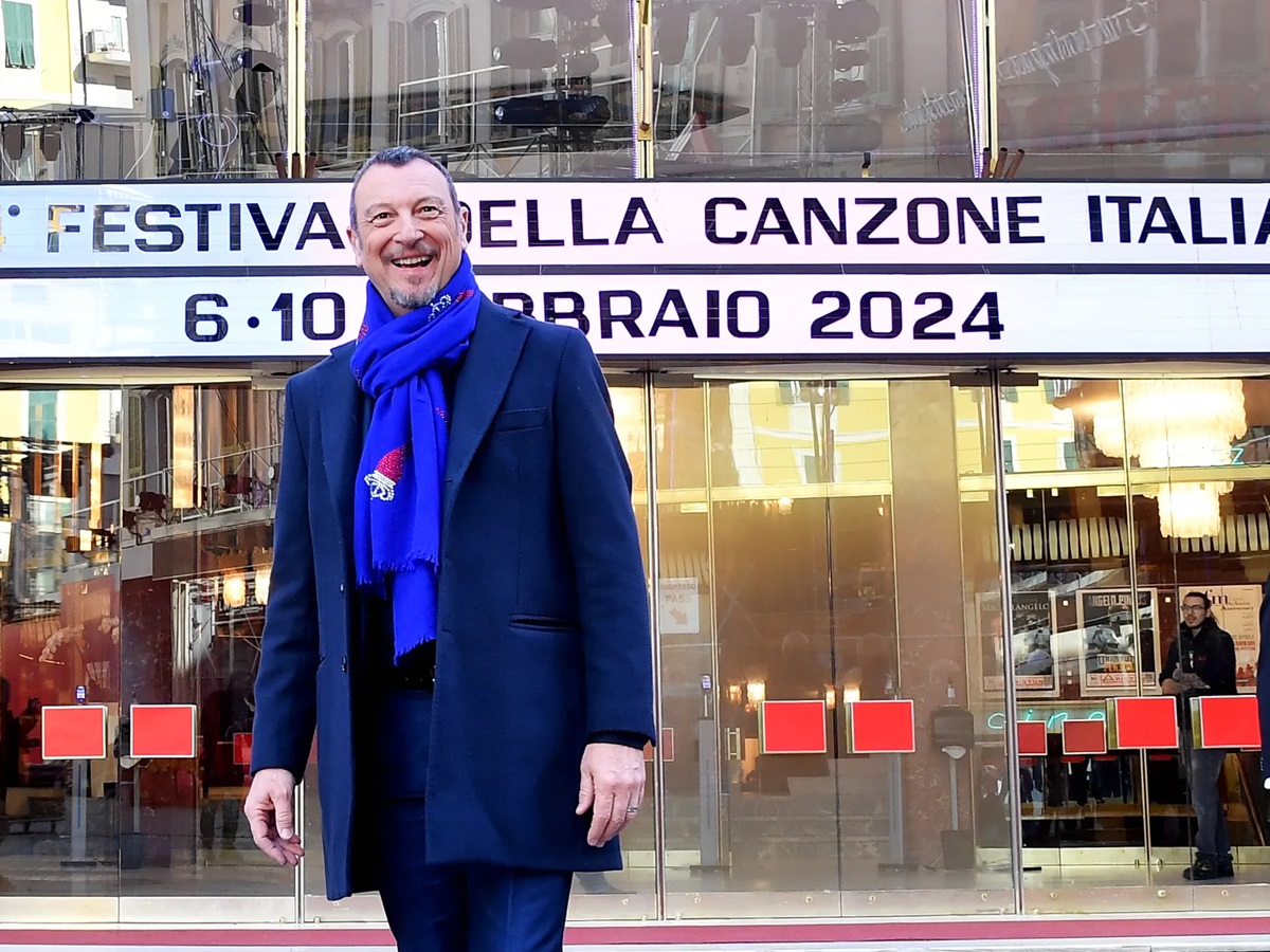 annuncio di Fiorello a sorpresa sanremo 2024 alessia marcuzzi