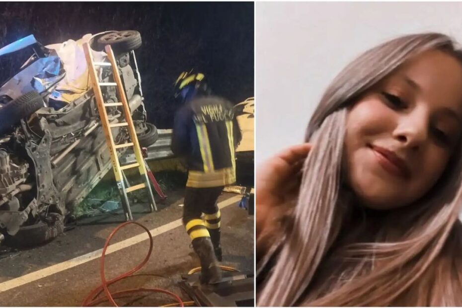 Marika morta a 19 anni mentre andava a una festa