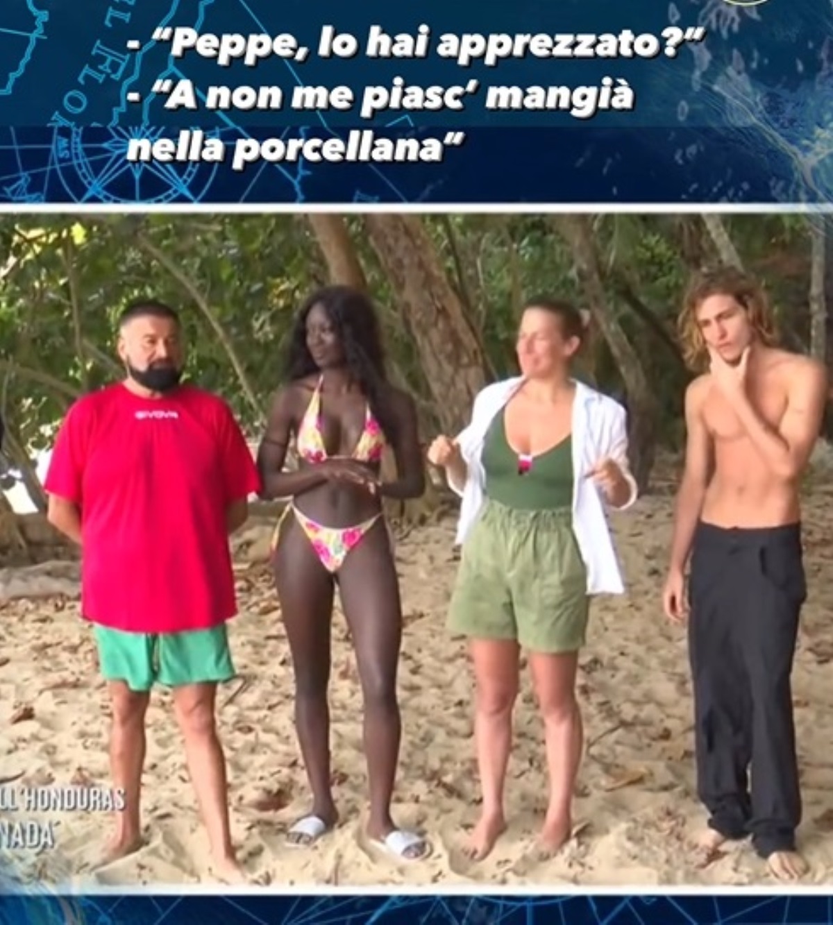 isola famosi matilde brandi sbrocca