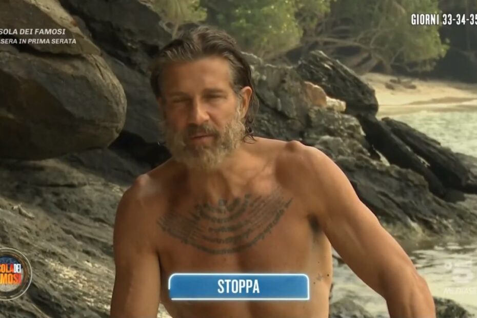 Isola dei Famosi Edoardo Stoppa