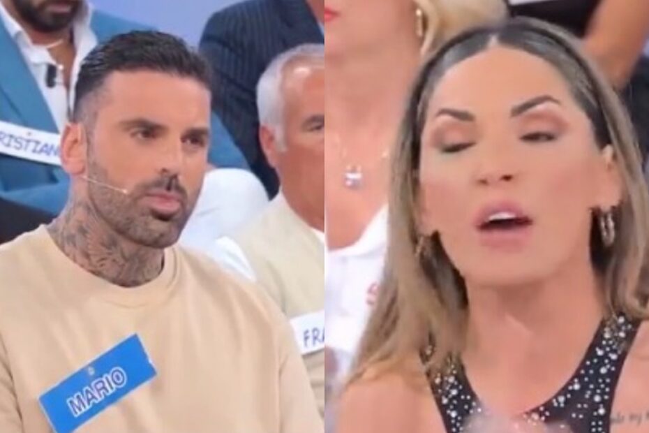 Uomini e Donne, Ida Platano smaschera Mario e lo caccia (video)