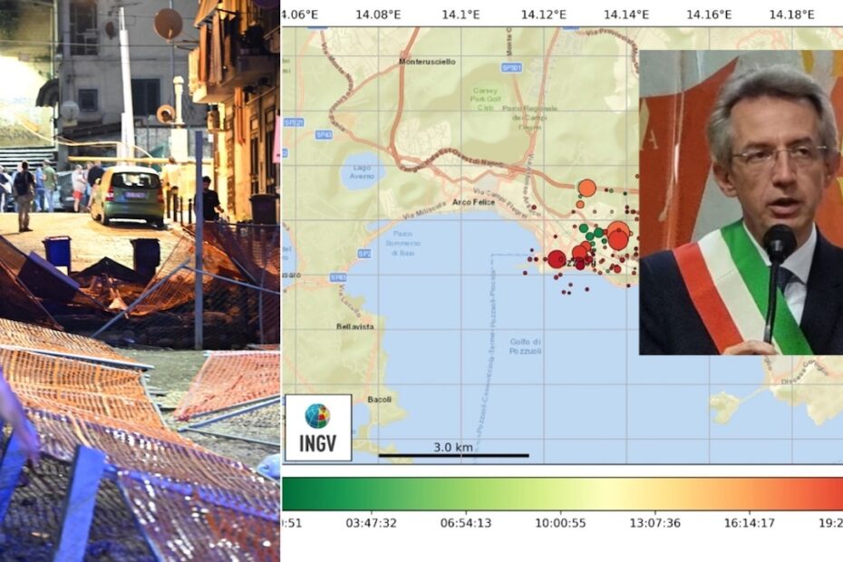 Terremoto Campi Flegrei, l'annuncio del sindaco Gaetano Manfredi