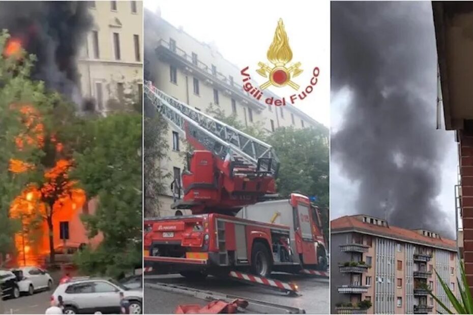 Milano, incendio in autofficina: 3 morti e 4 feriti