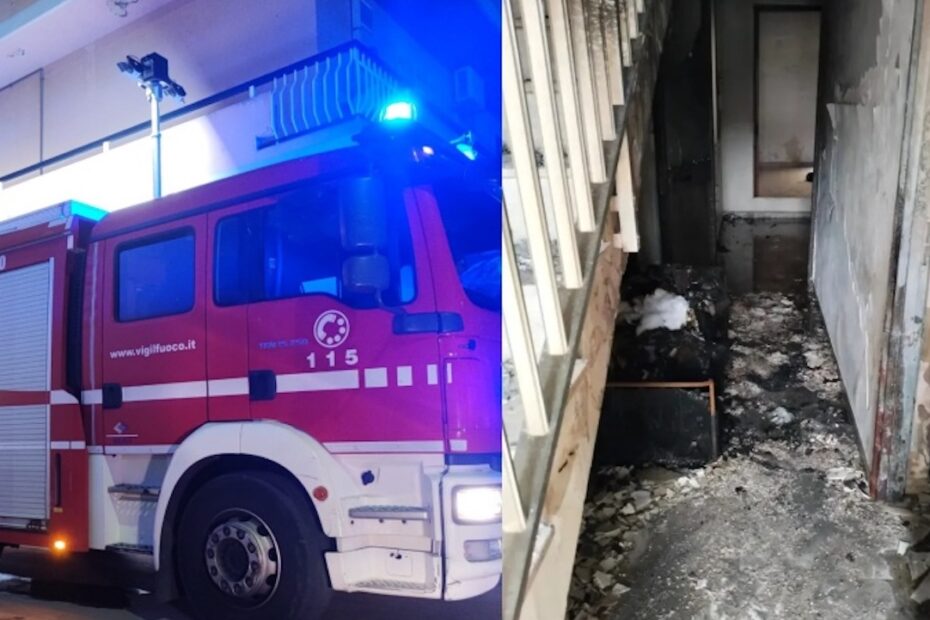Vittoria (Ragusa), appicca incendio in casa: morta la madre, padre e fratelli in ospedale