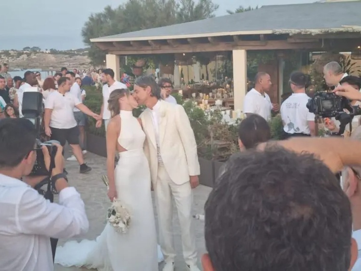 Matrimonio Pippo Inzaghi e Angela Robusti, le prime foto su Instagram