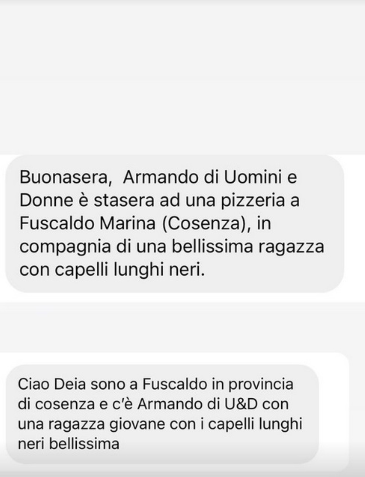 uomini e donne ex coppia si rivede