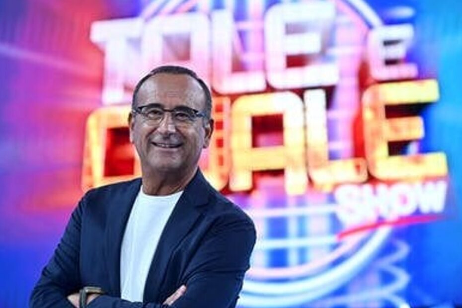 Carlo Conti Tale e Quale Show Concorrente Collega