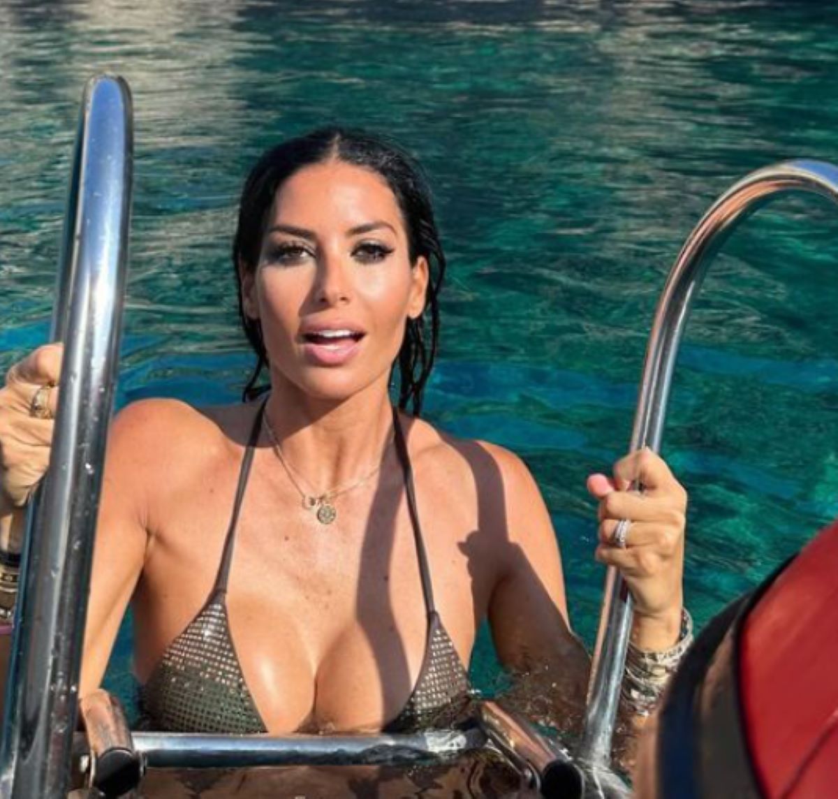 elisabetta gregoraci bacia alessandro basciano 