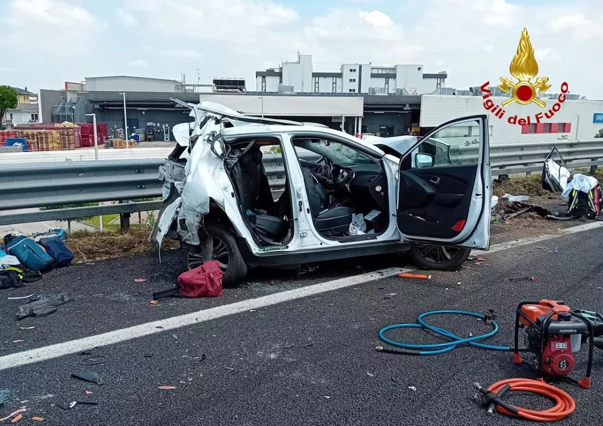 Autostrada Incidente Un Morto