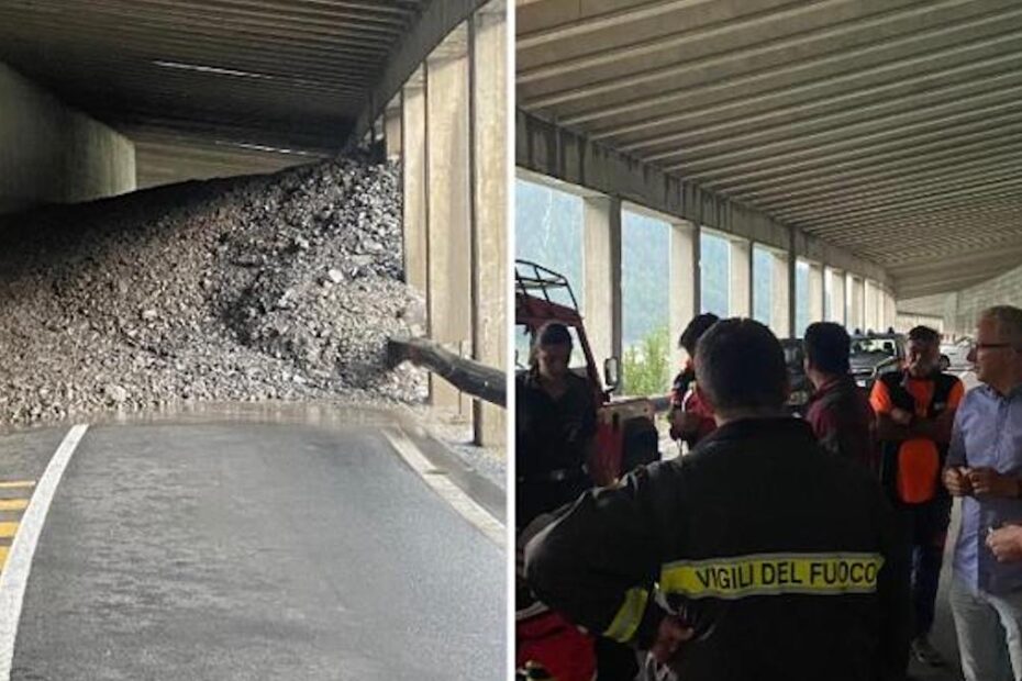 Frana a Livigno, si cerca un motociclista entrato in galleria