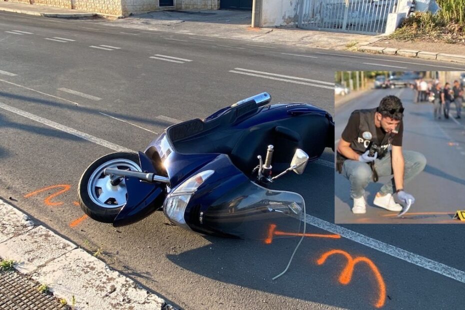 Bari, 21enne cade dalla moto in via Gentile e muore