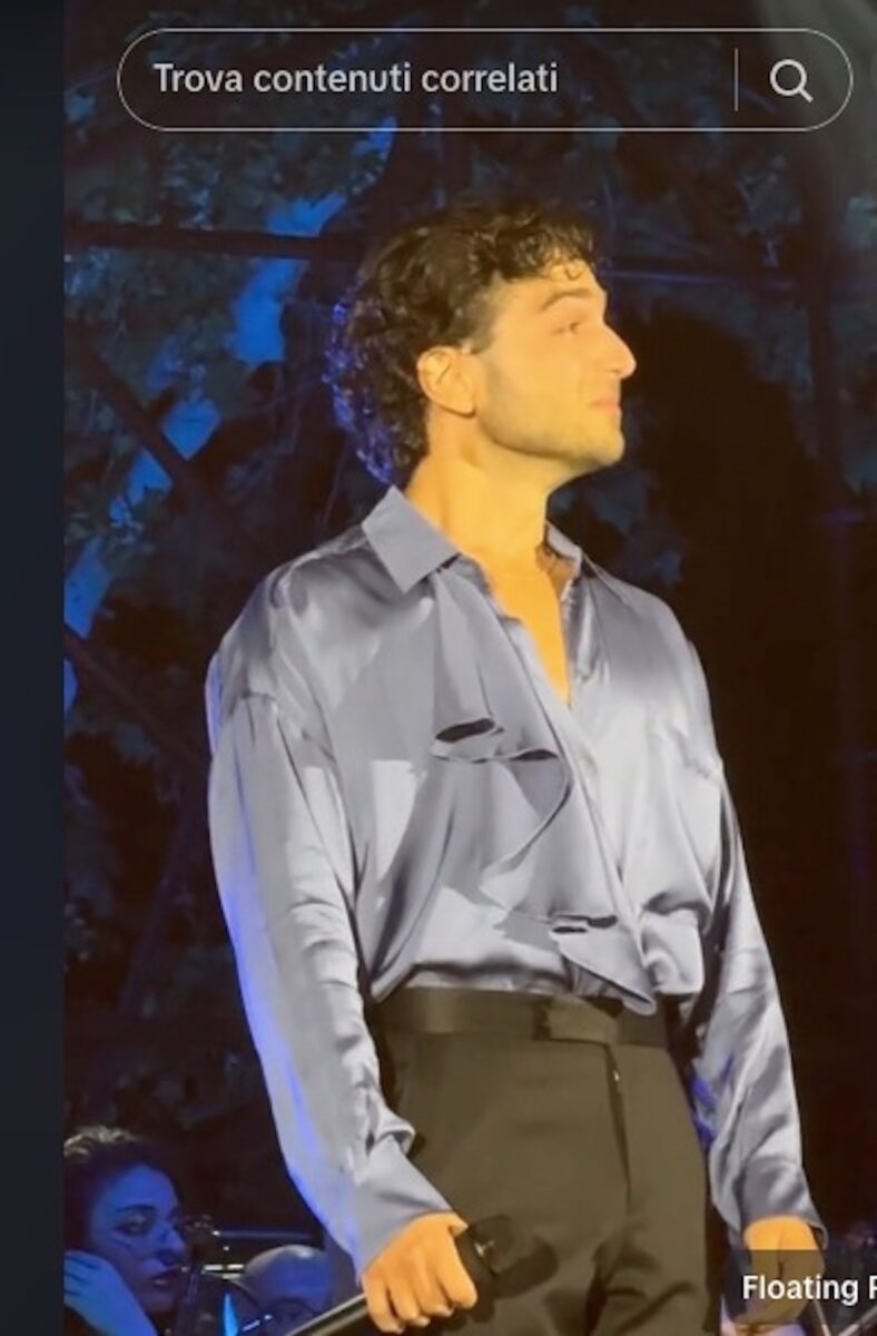 Gianluca Ginoble choc concerto il volo