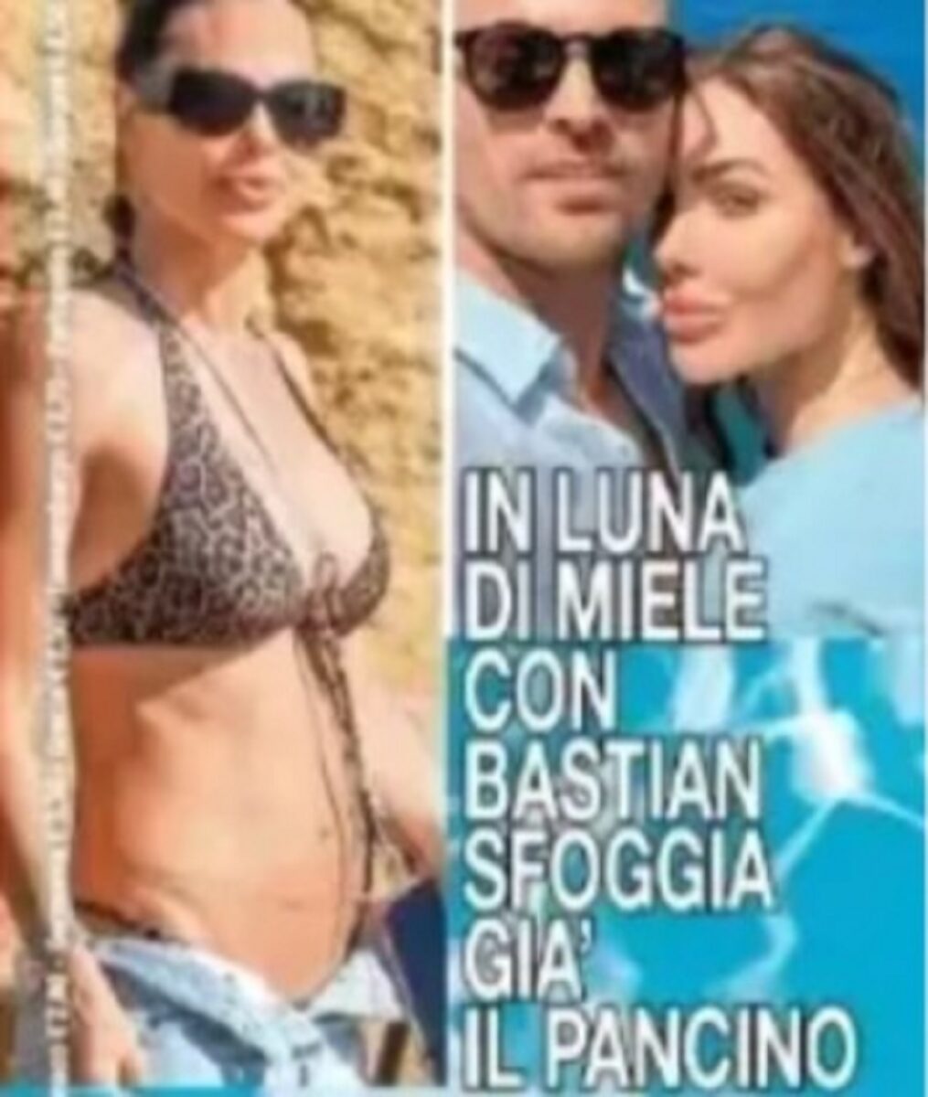 ilary blasi incinta di bastian 