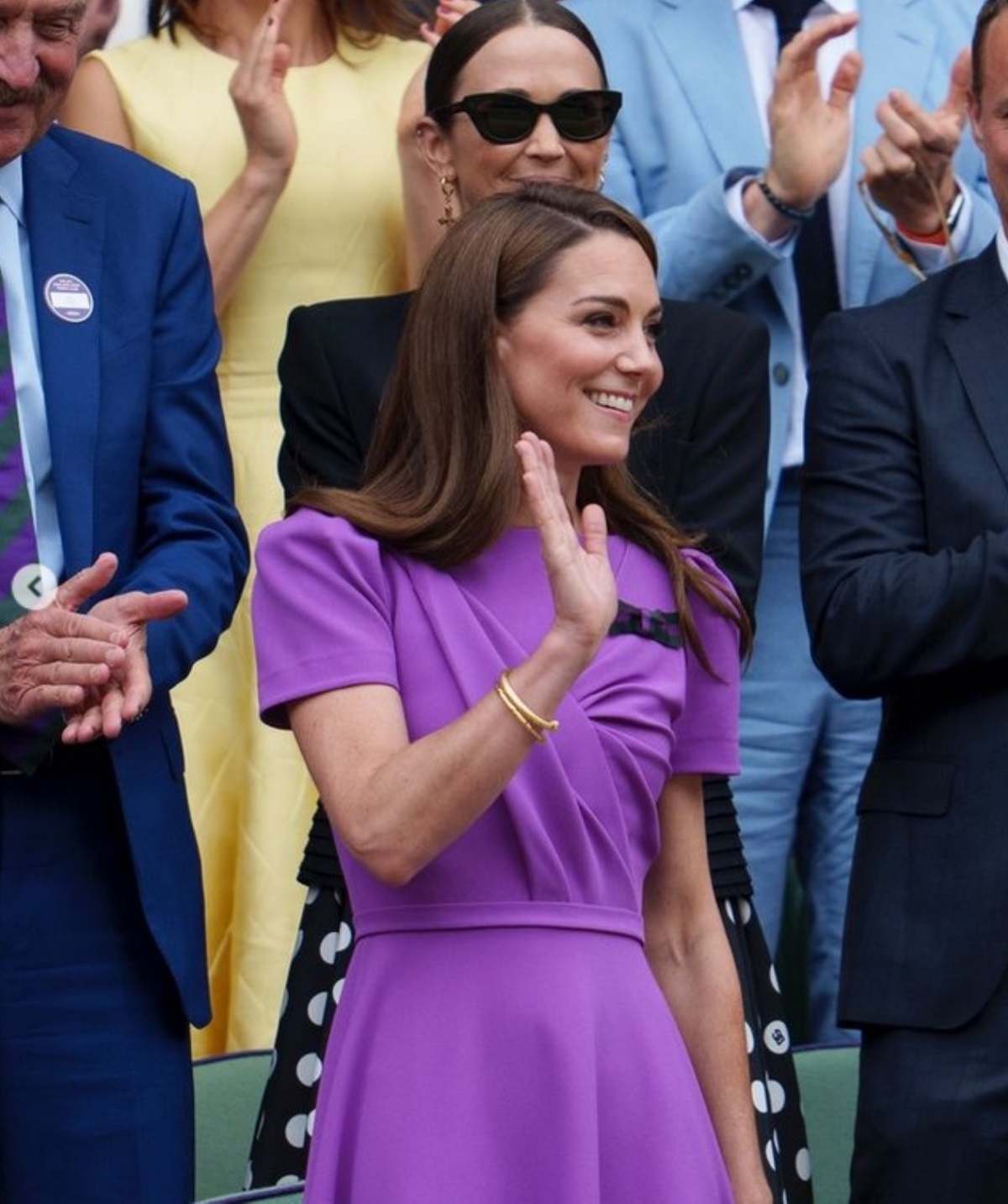 kate middleton wimbledon gesto nascosto