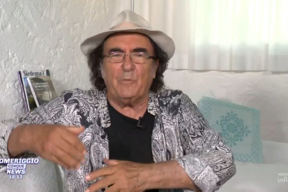 Albano Carrisi Infuriato Pomeriggio Cinque