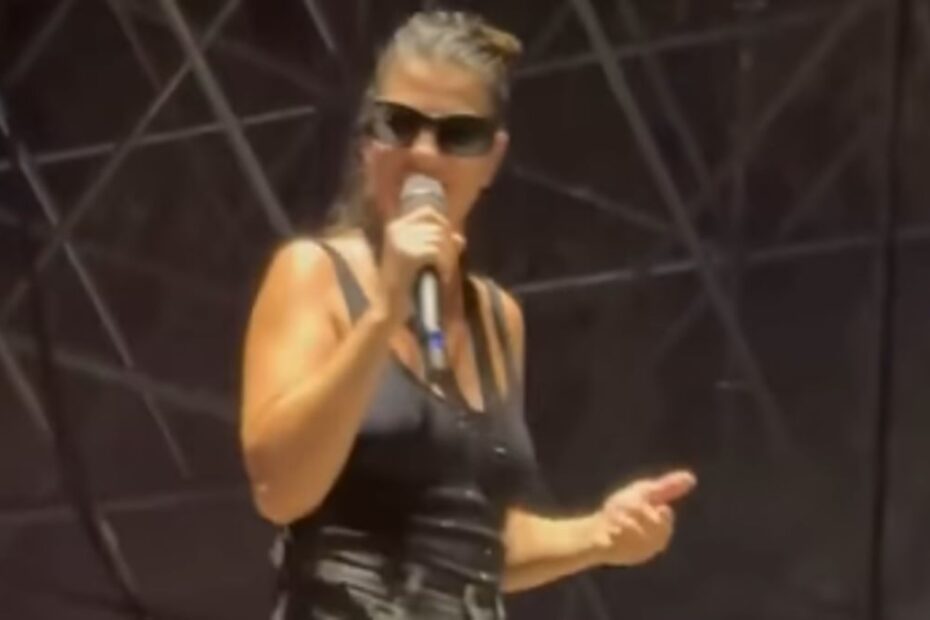 Emma Marrone, perché ha sempre gli occhiali da sole nei concerti