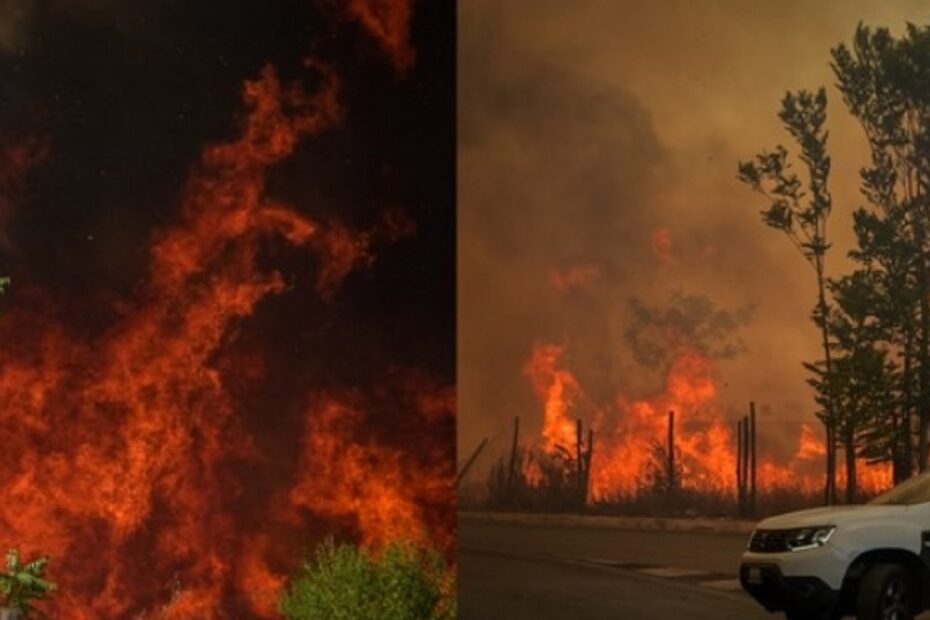 Roma, divampa uno spaventoso incendio: gravi 4 tra i soccorritori