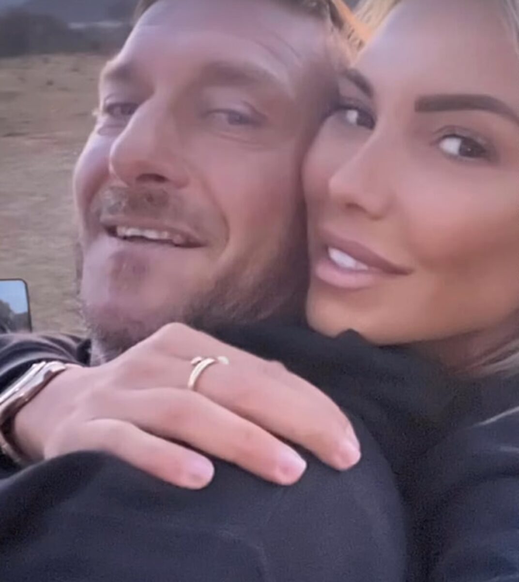 Francesco Totti e Noemi Bocchi la scoperta