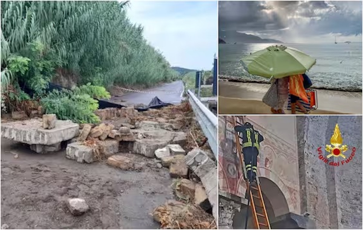 Pitigliano, piogge torrenziali. Il comune: "Non uscite"