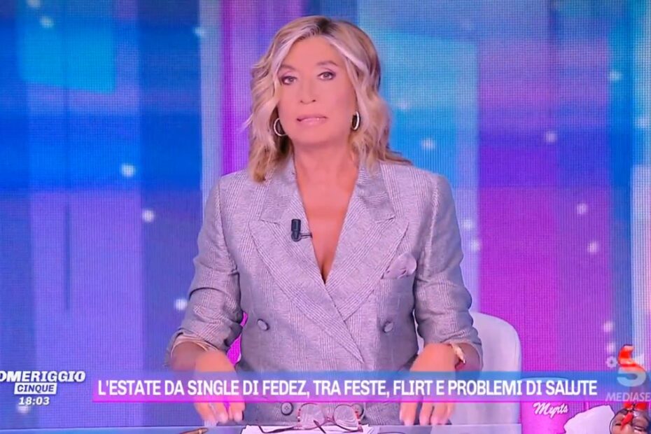 Myrta Merlino Pomeriggio Cinque Fedez