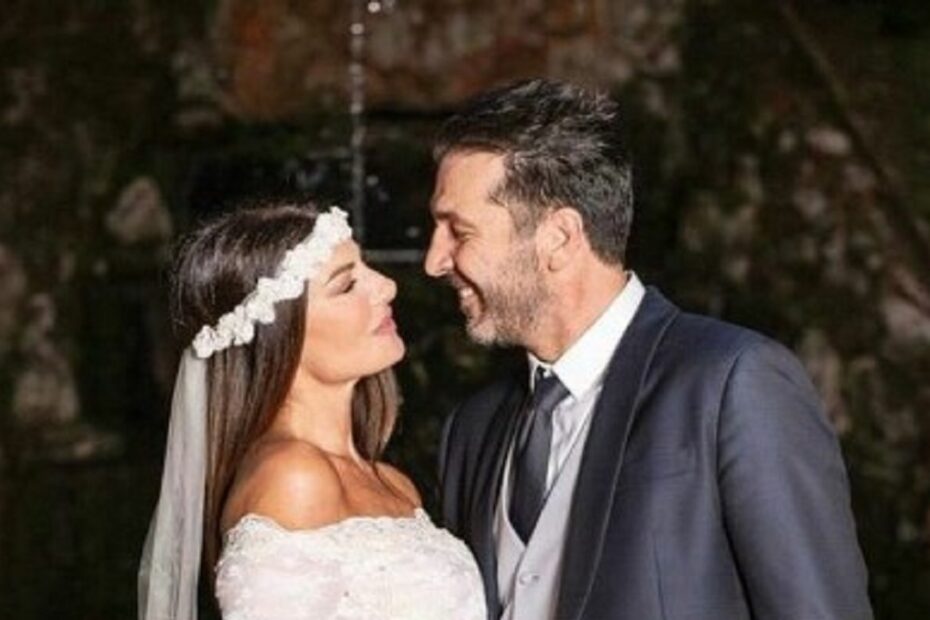 Gigi Buffon e Ilaria D'Amico si sono sposati