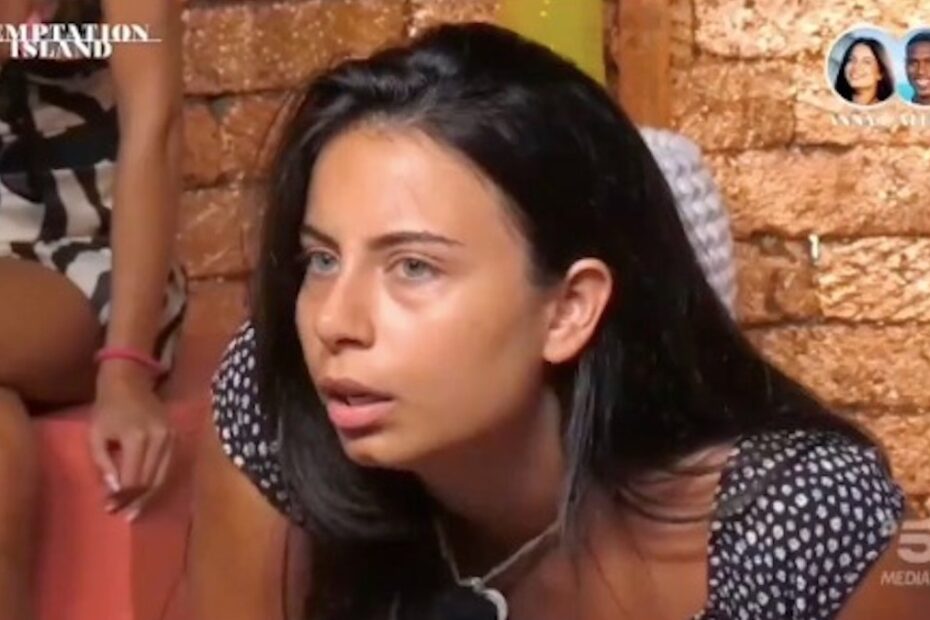 Temptation island, Alfred si eccita parlando con la tentatrice