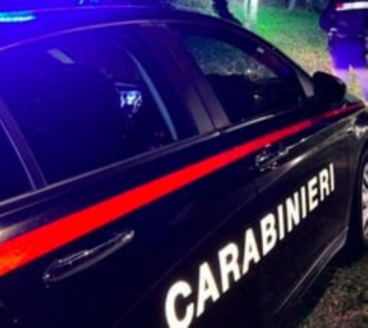 Intervento dei Carabinieri