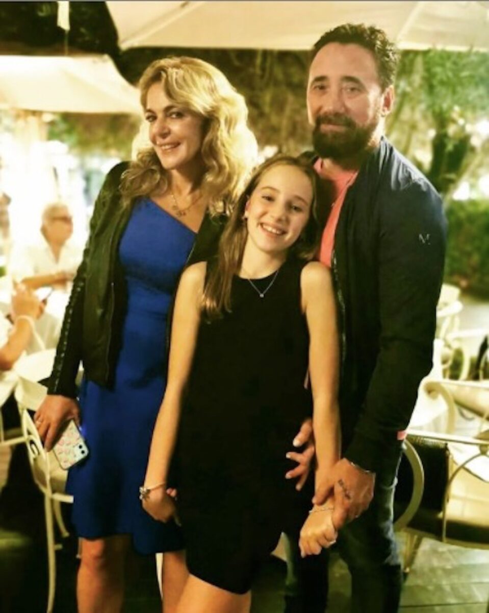 La figlia di Claudia Gerini e Federico Zampaglione compie 15 anni: foto