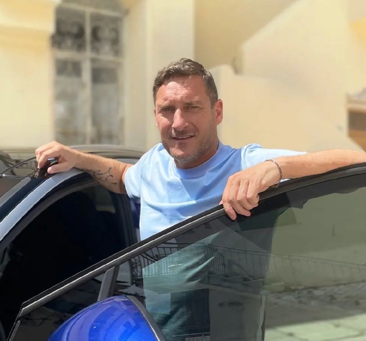 Francesco Totti dopo le voci di tradimento è volato a Miami