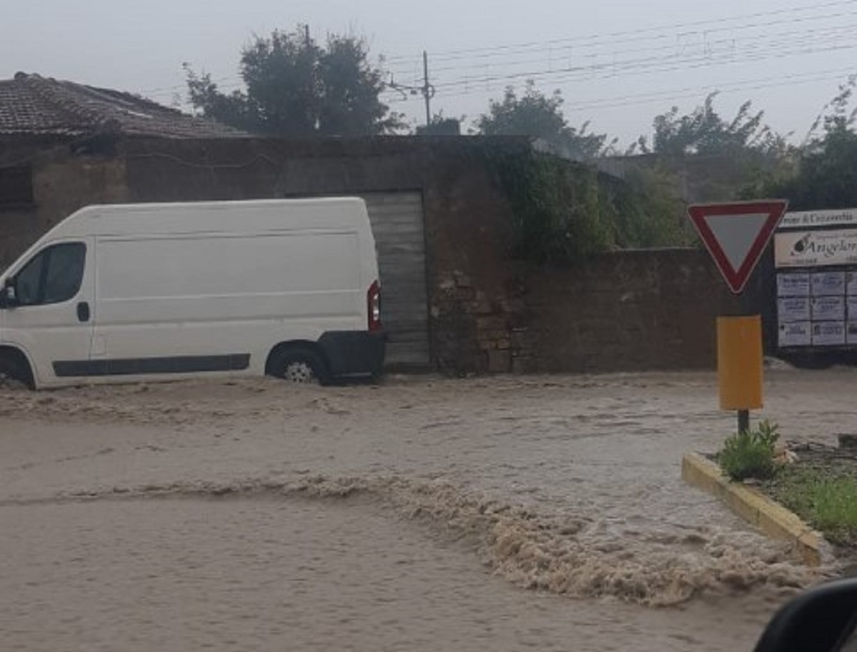 Allagamenti a Civitavecchia