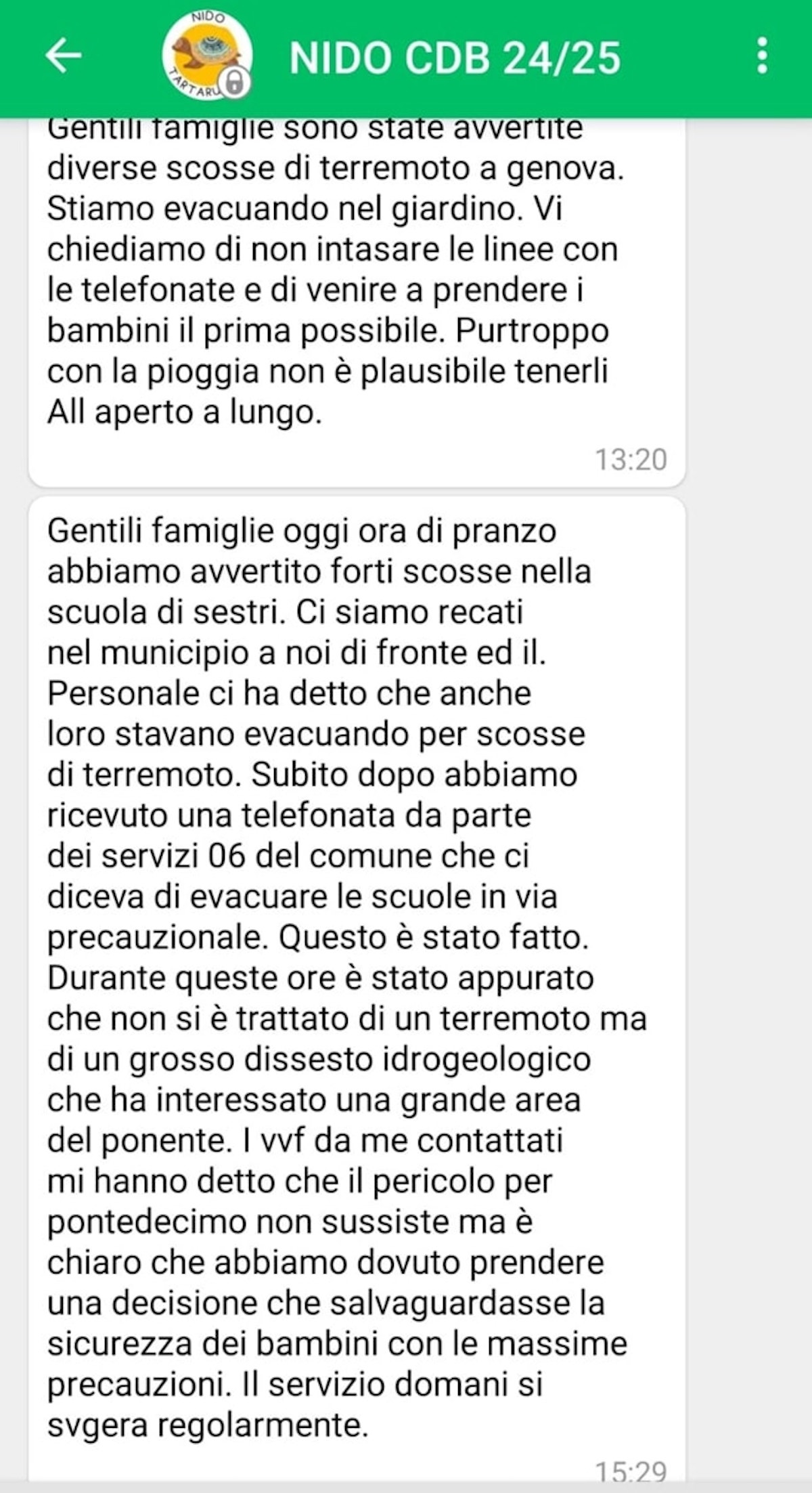 Tremano i vetri a Sestri Ponente, decine di chiamate ai vigili del fuoco