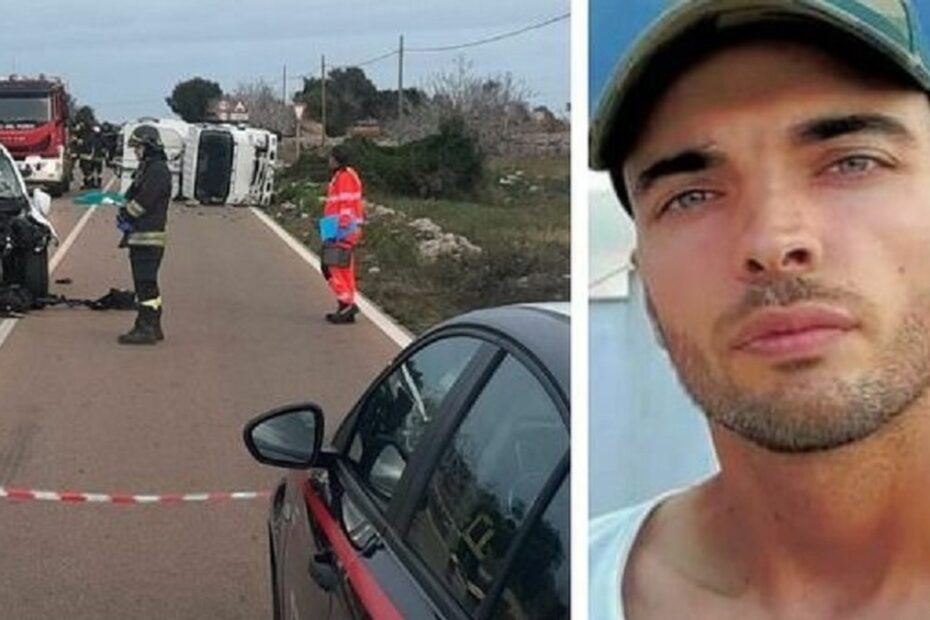 Cosimo Bello morto a 28 anni schiacciato dal camion dei rifiuti