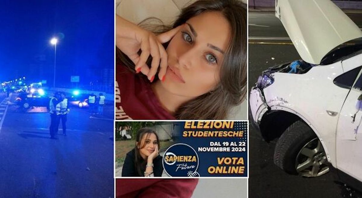 Francesca Mandarino morta nell'incidente sulla Tiburtina, positiva all'alcol la giovane che guidava l'auto