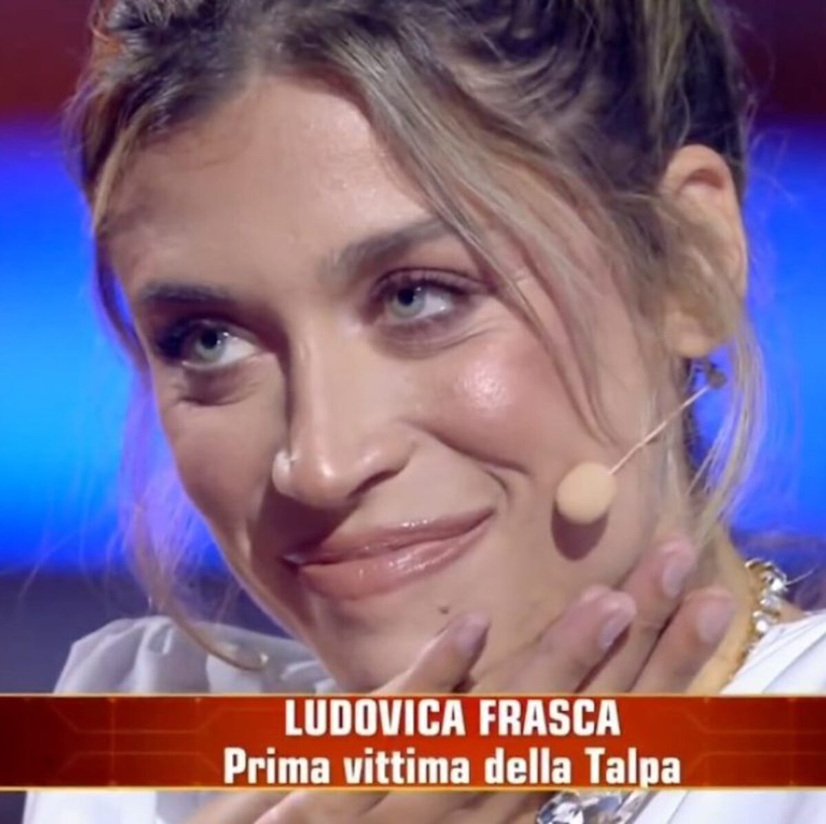 La Talpa, Ludovica Frasca eliminata nella prima puntata