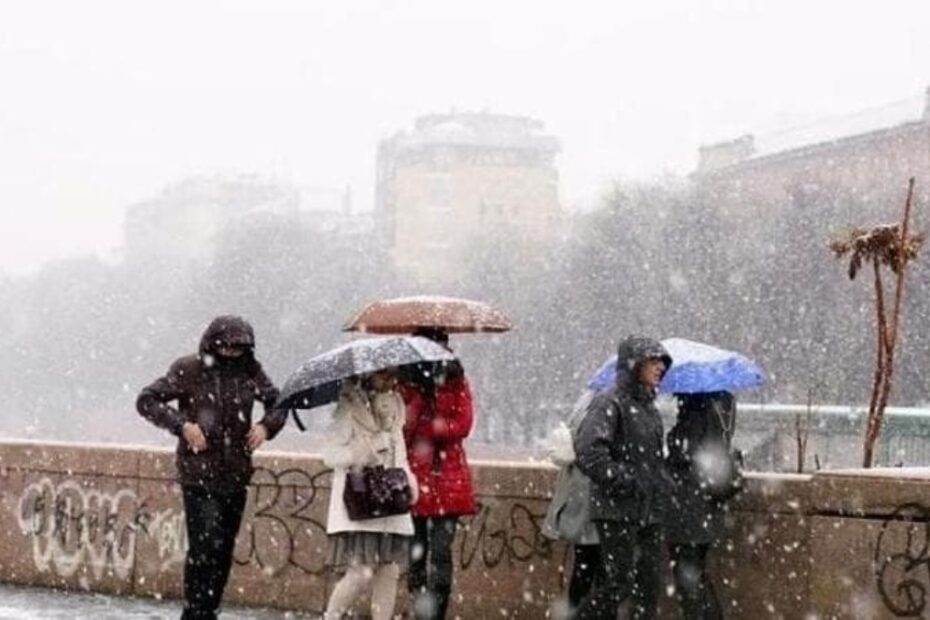 meteo previsioni freddo weekend italia