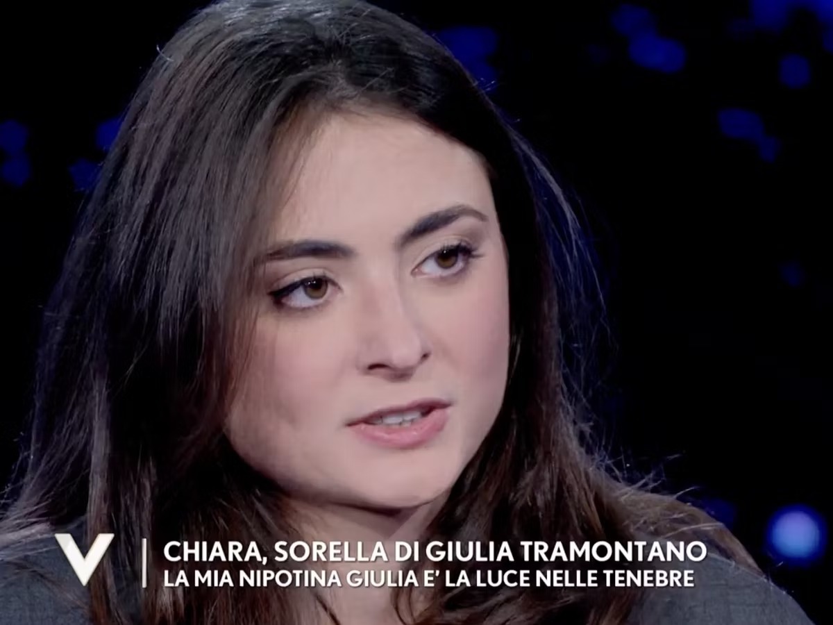 Silvia Toffanin in lacrime davanti alla sorella di Giulia Tramontano