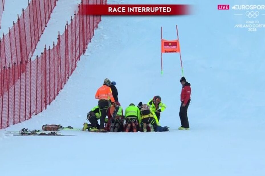 Grave incidente a Bormio per lo sciatore Gino Caviezel