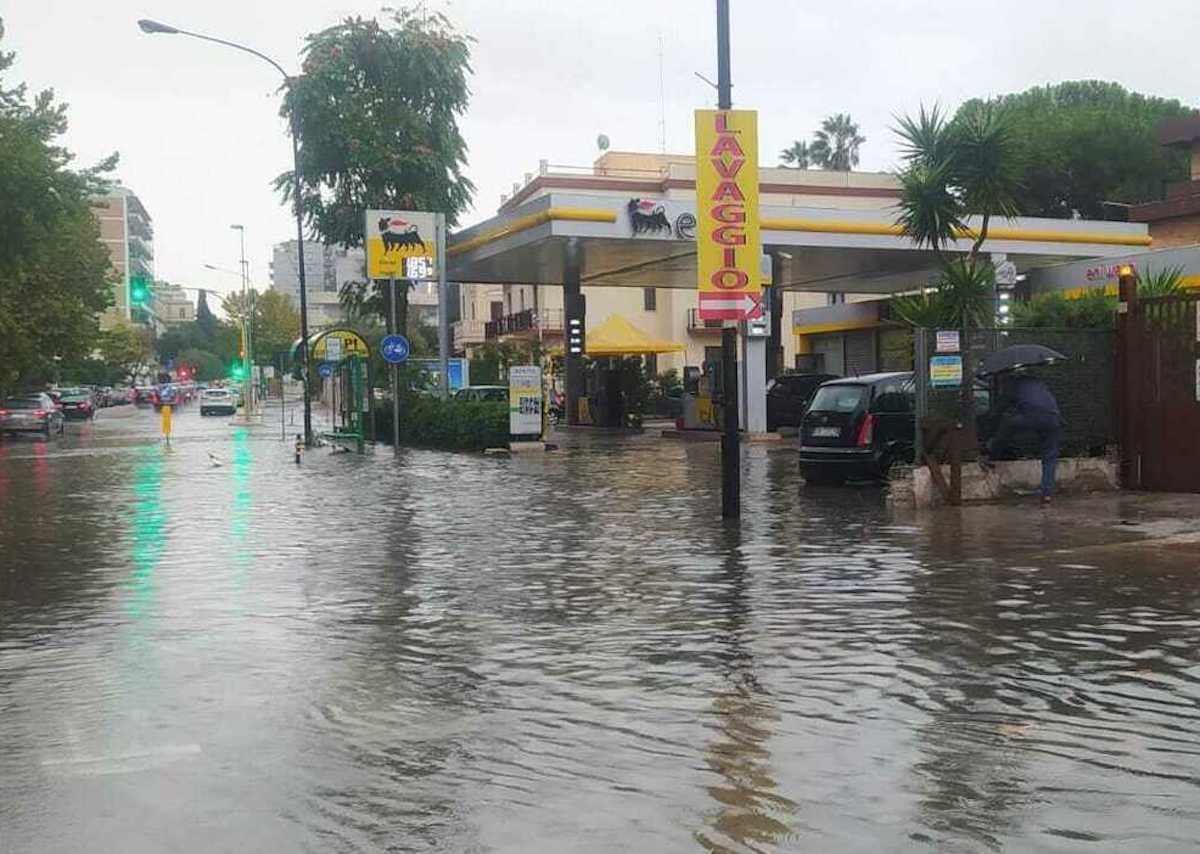 Maltempo in Puglia: bomba d’acqua a Talsano