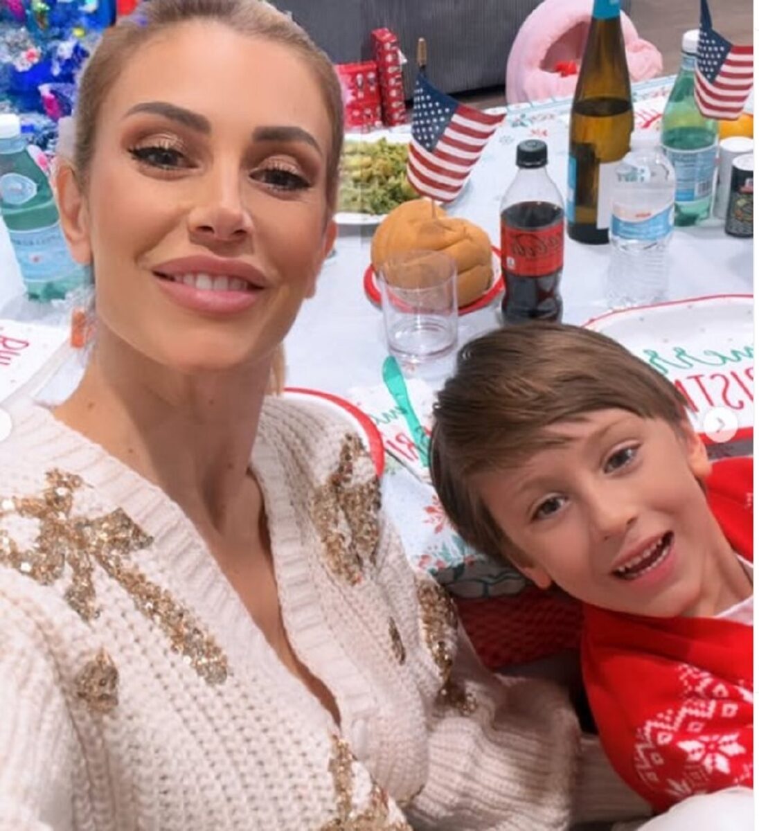 paola caruso in ospedale a Natale 