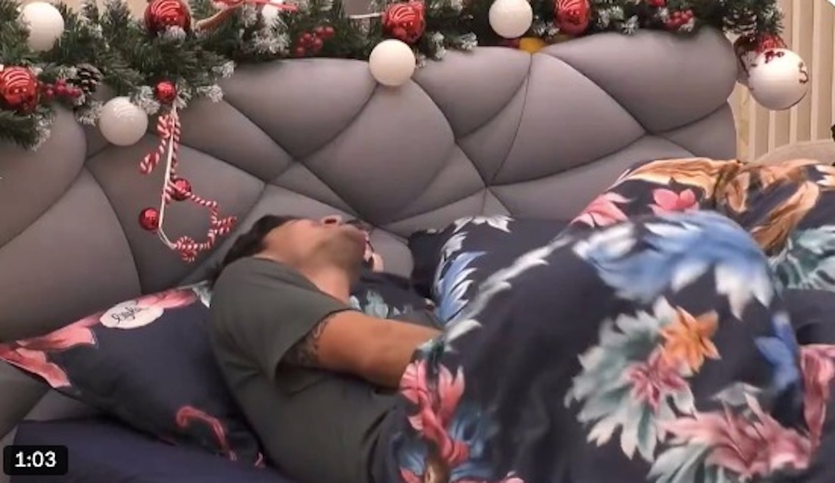 Grande Fratello, Lorenzo a letto con Stefano