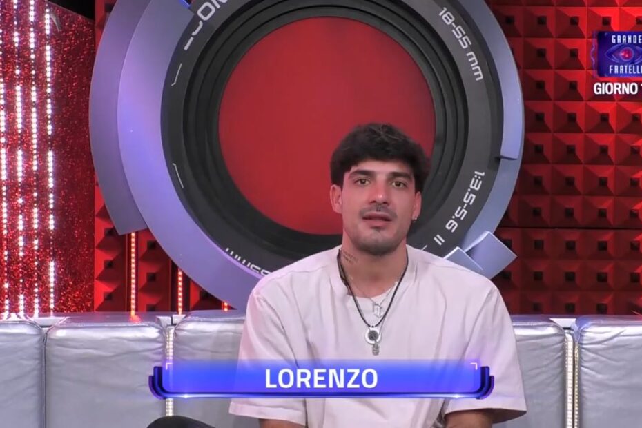 Grande Fratello Lorenzo