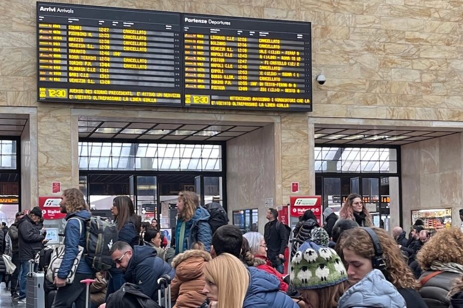 sciopero treni