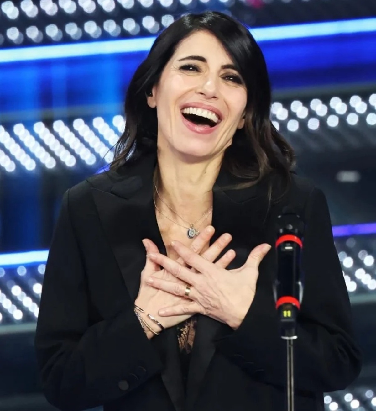 sanremo giorgia perché ha pianto