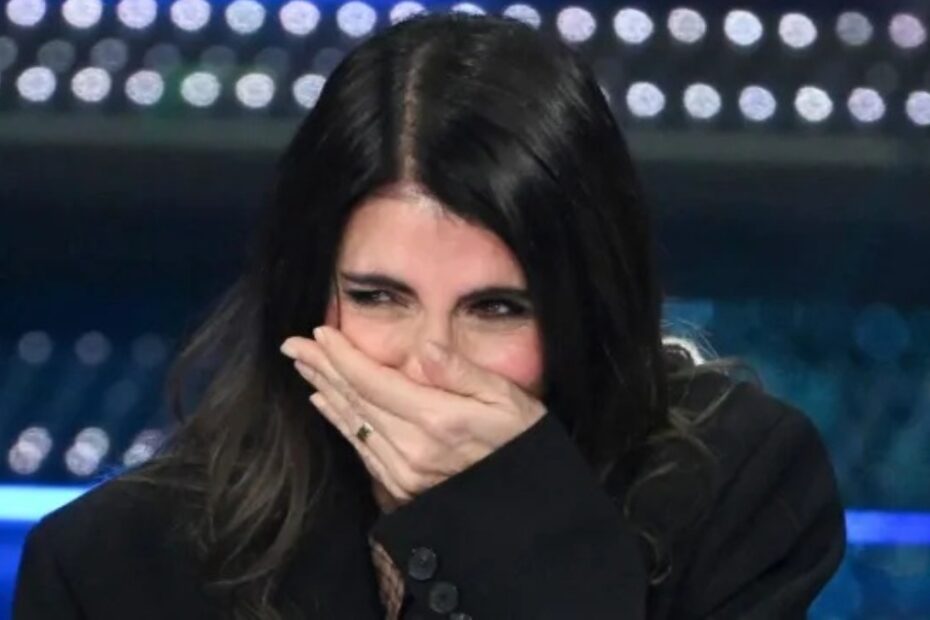 sanremo giorgia perché ha pianto